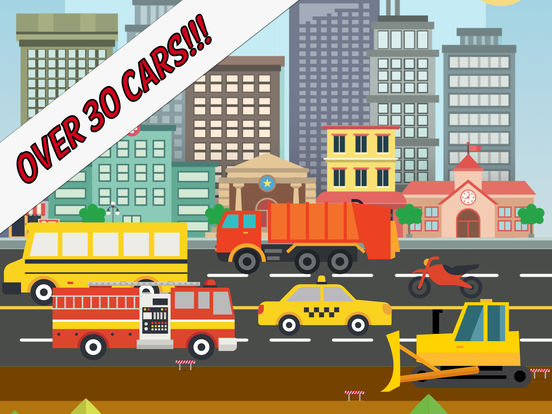 Motor City: Kids & Toddlers' Cars & Trucks Game для iPad