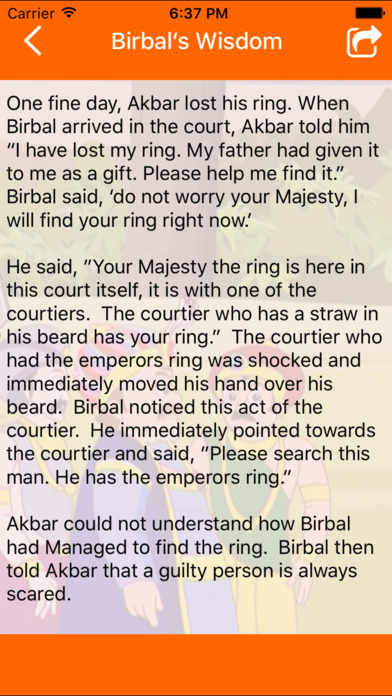Akbar Birbal Story In English screenshot 3