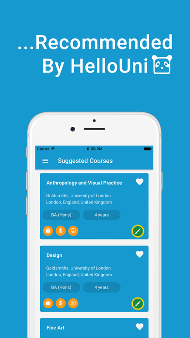 HelloUni-UK&USA Courses Finder screenshot 3