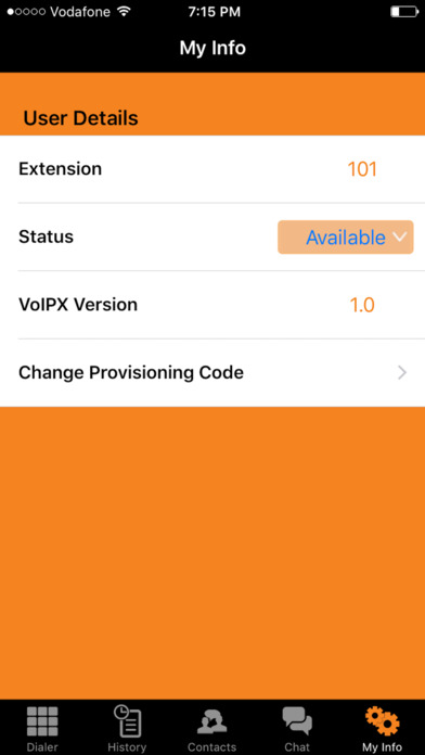 VoIPX - Cloud Based PBX App screenshot 3