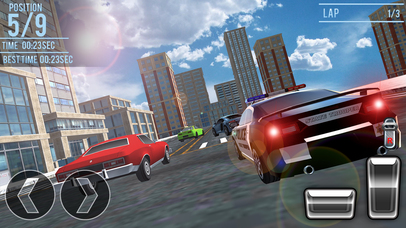 4x4 Mad Police Car Racing & City Crime screenshot 2