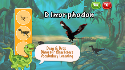 Dinosaur Names And Vocabulary Puzzle Games screenshot 2