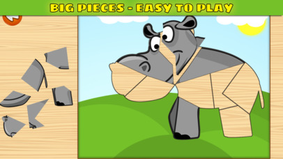 Cute Animals Puzzle for Kids and Toddlers screenshot 2