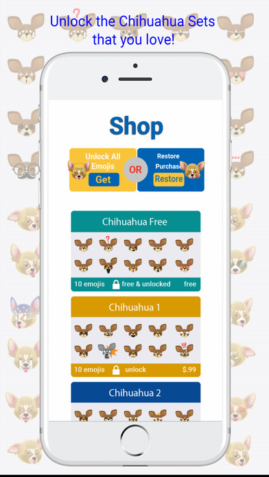 ChihuahuaMoji - Chihuahua Emojis Pack Keyboard screenshot 4