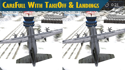 VR Airplane Flight Simulator: Challenging Missions screenshot 4