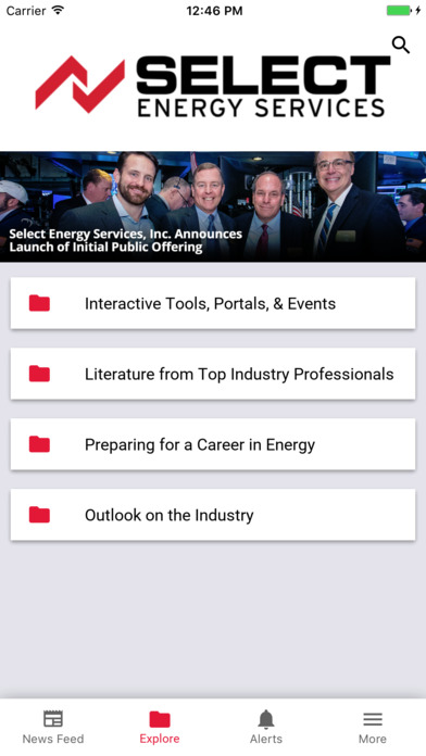 Select Energy Employee App screenshot 2