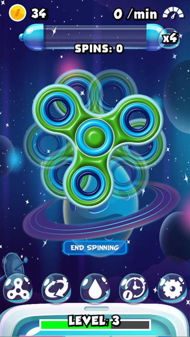 Space Fidget Spinner screenshot 3