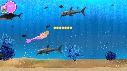 Shark Attack Mermaid Little screenshot 2