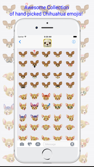 ChihuahuaMoji - Chihuahua Emojis Pack Keyboard screenshot 3