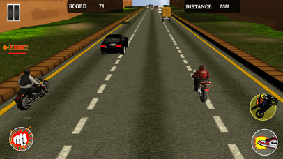 Highway Stunt Bike Fight screenshot 3