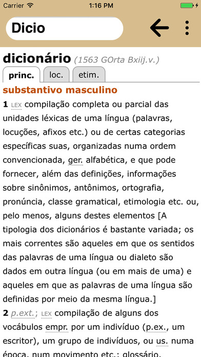 Dicionário Houaiss Corporativo screenshot 3