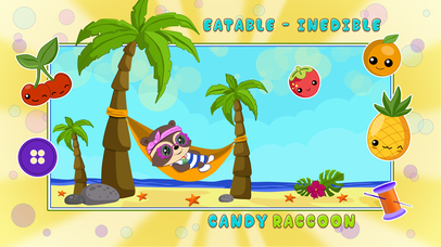 Candy Raccoon Balloon Games screenshot 3