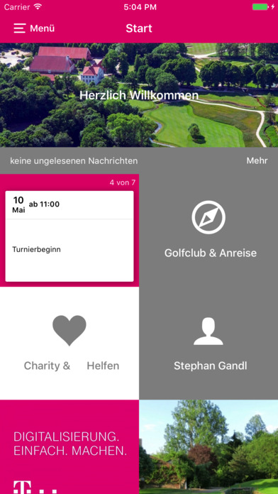 Telekom Golf-Serie screenshot 2