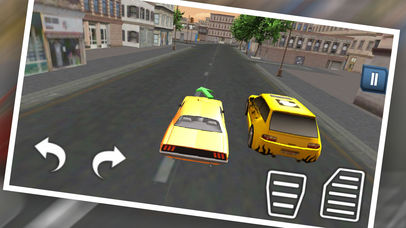 Crazy City Taxi Car Driving Pro screenshot 2