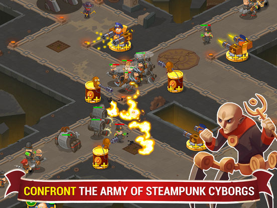 Steampunk Syndicate 2: Tower Defense на iPad