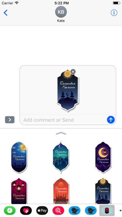 Ramadan Kareem Stickers screenshot 2