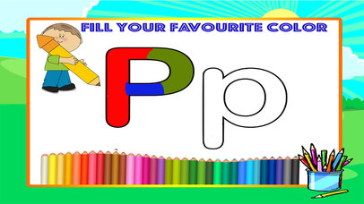 ABC Coloring Book-Toddler Game screenshot 2