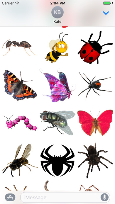 Insect Stickers Pack screenshot 2