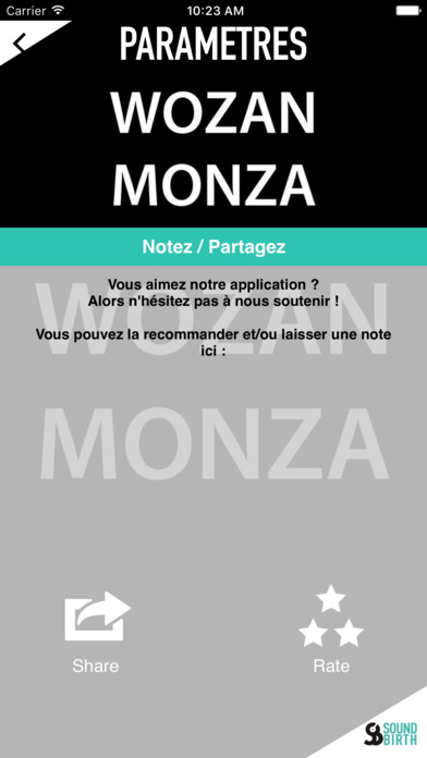 WOZAN MONZA screenshot 3