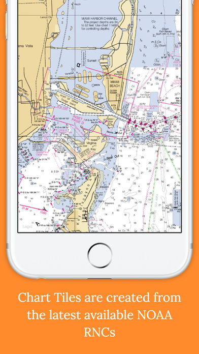 Marine : South Florida Offline GPS Nautical Charts screenshot 2