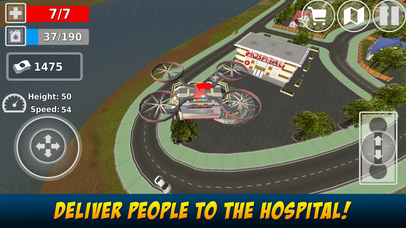 Ambulance Quadcopter Flight screenshot 2