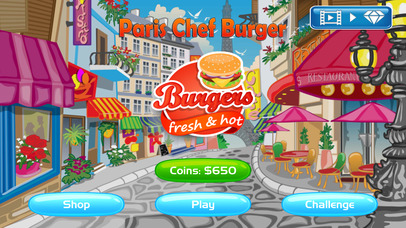 Paris Chef Restaurant : Food Court Burger screenshot 3
