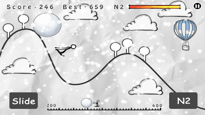 Line Ski Safari !!! screenshot 3