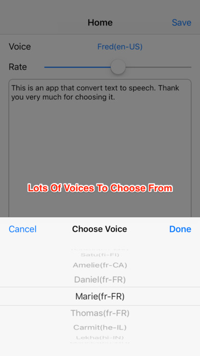 Text To Speech Sound Converter screenshot 2