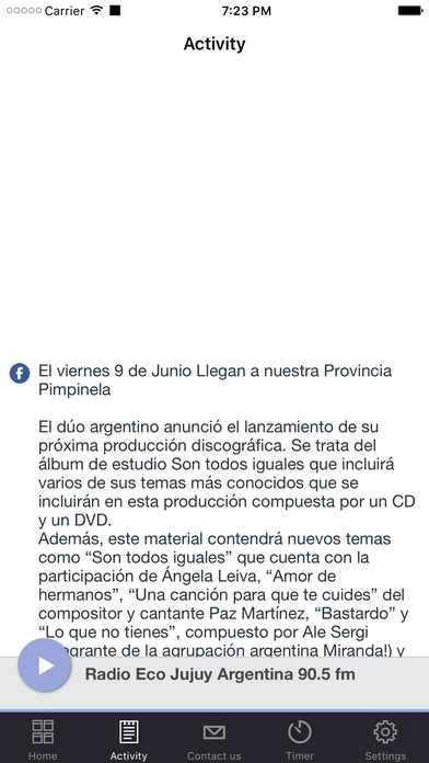 Radio Eco Jujuy Argentina 90.5 fm screenshot 2