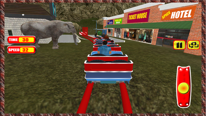 Real Roller Coaster : Riding Drive Game - Pro screenshot 3