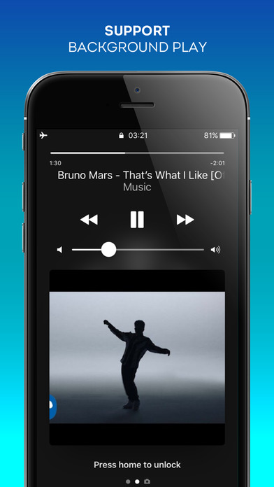 iMusic - Ulimited Music Video Player & Streamer screenshot 3