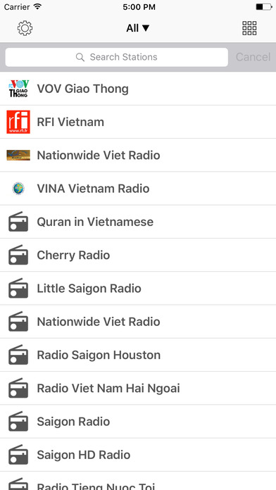 Radio FM Vietnam online Stations screenshot 2
