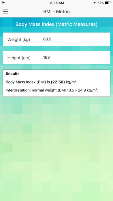 Body Calculator Pro screenshot 2