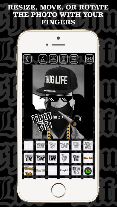Thug Life create videos screenshot 4