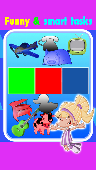 Toddler kids learning with shapes & colors games screenshot 4