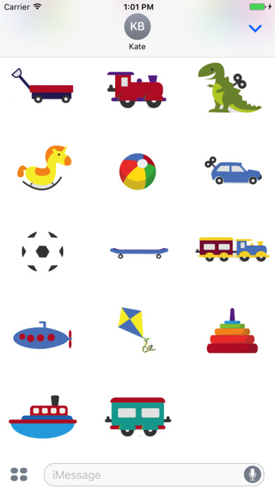 Toys - Stickers & emojis screenshot 3