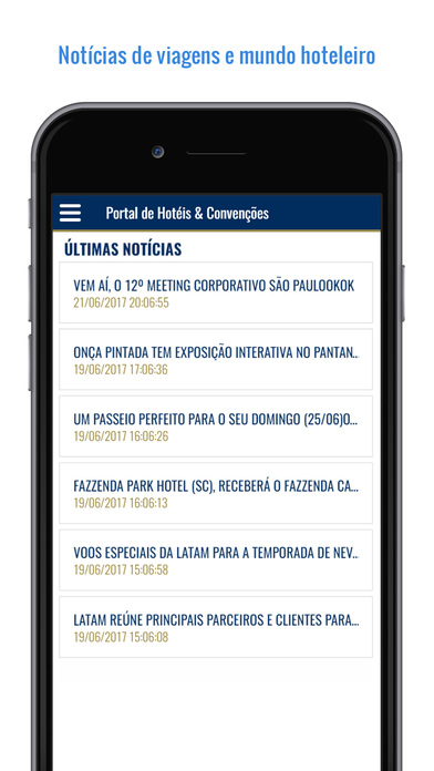 Portal de Hoteis e Convenções screenshot 3