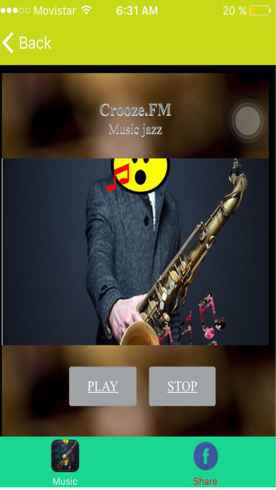 estaciones de musica jazz screenshot 3