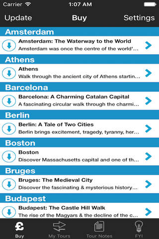 CitiesTalking Guide screenshot 2