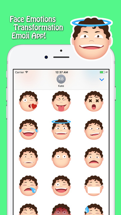 Face Stickers App -  Emoji Transformation screenshot 3