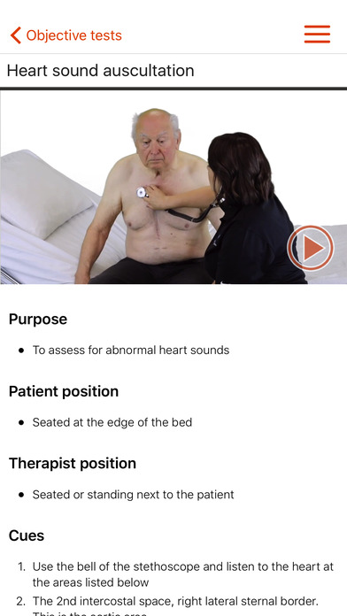 PhysioU: Cardiopulmonary Rehabilitation screenshot 3