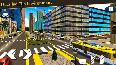 City Highway bus Racing - Traffic Rush Simulator screenshot 3