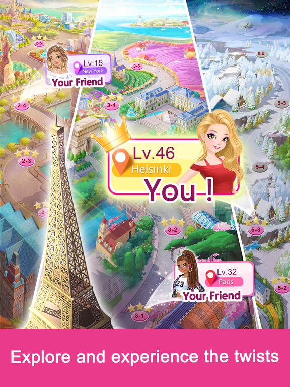 Fashion Fantasy - Dressup and Travel the Worldscreeshot 3