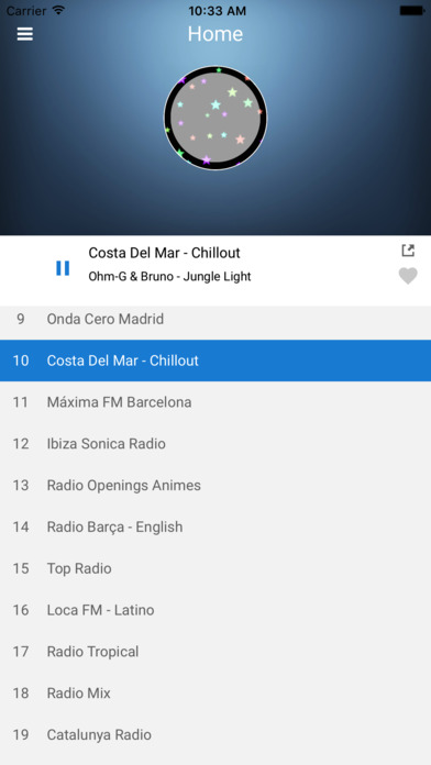 Spanish Radio Station Player - Live Streaming screenshot 2