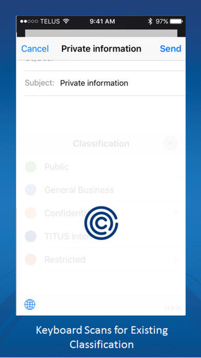TITUS Classification for Mobile screenshot 2