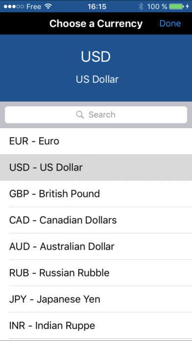 OCC - Offline Currency Converter - Lite screenshot 2