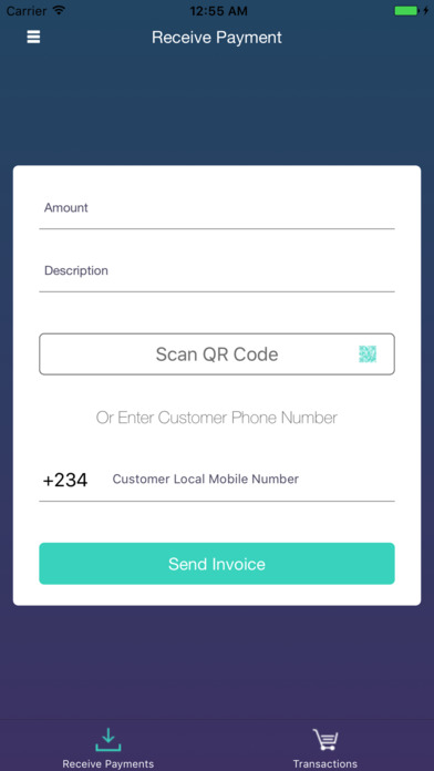 Purse Merchant - Collect payments with your phone screenshot 3