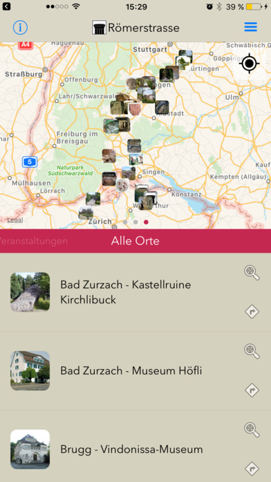 Roemerstrasse Neckar-Alb-Aare screenshot 3