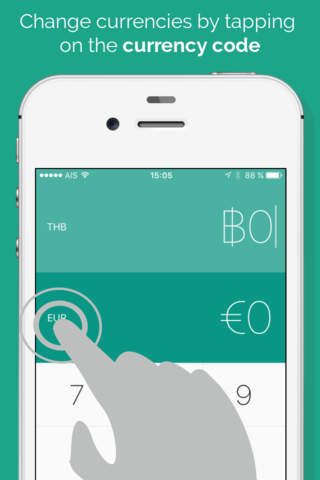 currency converter by travelwunder screenshot 2