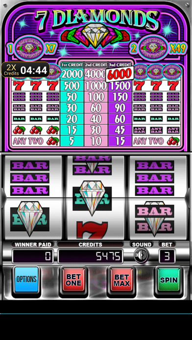 Seven Diamonds Deluxe Slots screenshot 3